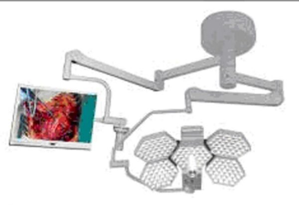 LAMPA OPERATII SCIALITICĂ LED VISION 5-TV cu camera cu ajustarea temperaturii de culoare